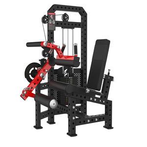 Équipement de fitness Hummer : Appareil commercial de musculation pour press à la française, press à dos, entraînement des cuisses (intérieur et extérieur) - Product Image 1