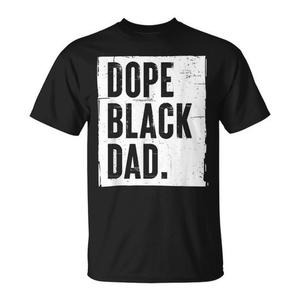 T-shirt « Dope Dad » pour les nouveaux papas, fête des pères, Afro-américain, célébrez avec un cadeau promotionnel élégant et tendance - Product Image 1