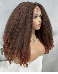 <span class=keywords><strong>Pelucas</strong></span> Africanas <span class=keywords><strong>AliExpress</strong></span> para Mujeres Europeas y Americanas, Cabello Corto y Rizado Negro, Fibra Resistente al Calor, Gorro de Monofilamento, 100% - Product Image 5