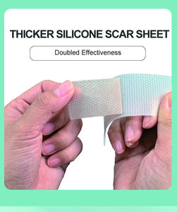 Hojas de cicatriz de silicona Cinta de cicatriz de silicona reutilizable para cesárea Queloide Bump Estrías Quemadura Tummy Tuck Eliminación de cicatrices quirúrgicas - Product Image 6