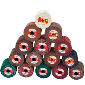Fourniture d'usine : Roue de <span class=keywords><strong>brosse</strong></span> métallique non tissée 120x100 pour le brossage et la finition des surfaces métalliques - Product Image 2