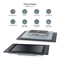 Precio de fábrica Panel Industrial PC Tablet Computer 15,6 17 21 pulgadas pantalla plana con Intel Core I3/i5/i7 CPU computadora Industrial