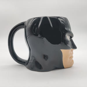 New Justice League Ceramic <strong>Mugs</strong> Coffee <strong>Mug</strong> High Quality Creative Superhero Coffee Milk Tea Cup 3D Bat <strong>Mug</strong> With Black wings - Product Image 3