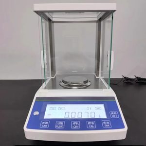Präzisions-Laboranalysewaagen 0,001g Tischwaage LCD-Anzeige OEM ODM Kunststoff-Wissenschaftswaagen - Product Image 5