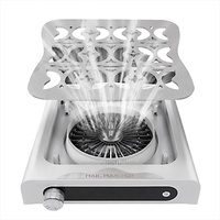 Aspirateur de poussière pour ongles de table à forte aspiration, contrôle multi-vitesses, silencieux, pour la maison et le salon de manucure