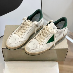 New Design Golden Soled Lace-up Super Goose White Glittery Ball Star Sneakers Summer Classic Extra Subtle Sparkle Women Shoes - Product Image 1