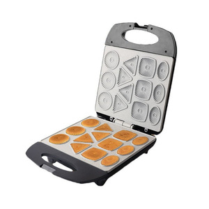Machine à gaufres et cupcakes électrique, dernier modèle, pour usage domestique, avec fonction pour biscuits, gâteaux, gaufres aux noix et gaufres aux noix en forme de coupelle - Product Image 3