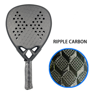 Nouvelle arrivée <span class=keywords><strong>Raquette</strong></span> de <span class=keywords><strong>padel</strong></span> en forme de diamant personnalisée à texture carbone 12 carats de qualité tête à bas <span class=keywords><strong>prix</strong></span> Lansda Design - Product Image 1