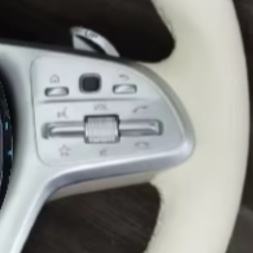 Volante de coche de alta calidad de madera de melocotón con cuero para Mercedes Benz <span class=keywords><strong>Maybach</strong></span> W222 W221 W223 W205 W204 - Product Image 4