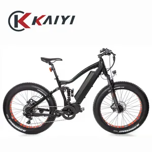 KAIYI Electric Bike Long-lasting China Supplier High Capacity 48V 5000w Lithium Battery Aluminum Alloy Sensor Central Motor 21AH