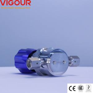 Regulador de Presión de una Etapa 316L para GLP/Propano/Argón con Alta Precisión de Control y Volumen Interno Minimizado para Tiempos de Purga Cortos - Product Image 2