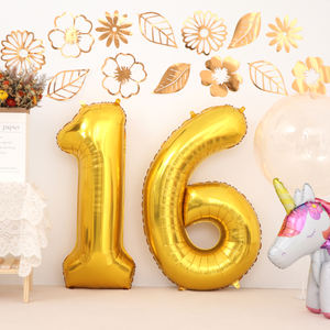 40 pollici <span class=keywords><strong>Tutti</strong></span> I Colori Numero Enorme palloncino Numero di 40 pollici per la Decorazione Del Partito Festa di Compleanno - Product Image 4