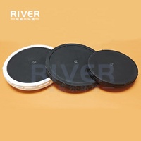 Aérateur à disque à micro-bulles avec noyau en membrane, diamètre 270 mm, débit 1,5-6 m/h pour le traitement des eaux usées, garantie 1 an