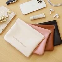 Pochette cosmétique en cuir PU avec logo personnalisé mini sac pour rouge à lèvres petits sacs de maquillage pour porte-monnaie stockage de lunettes pour écouteurs