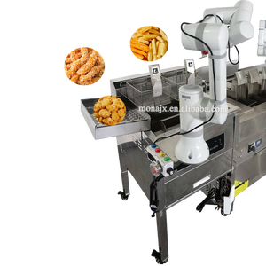 Robot per Cucinare Noodles e Riso Fritto, Friggitrice Robotica a Gas Accelerata - Product Image 4