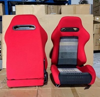 JBR1035 JIABEIR Siège de course universel en daim Siège de voiture de sport Siège auto modifié réglable pour simulateur
