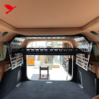 Pour BYD Yangwang U8 2026 – Accessoires Auto : Panneau de Rangement Arrière pour Coffre, Étagère de Bagages, Panneau Molle pour Rangement de Cargaison, Modification de l'Organisation des Objets