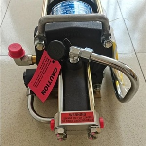 Compresseur industriel portable Haskel AGD 62 à gaz, refroidi par air, sans huile, alimenté en courant alternatif, en métal - Product Image 2