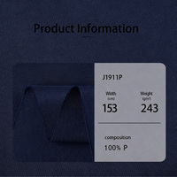 Tissu Oxford 100% polyester T400, imperméable, coupe-vent, résistant à l'abrasion, enduit PU, tissu d'extérieur pour vestes et parkas