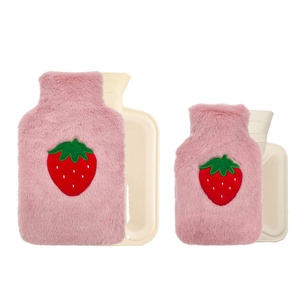 Hot Selling 750ML/1L /2L Hot Water Bag Bottle High Quality Portable <strong>Bouillotte</strong> With Plush Cover Hand Warmers - Product Image 2