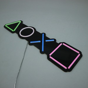 Chất lượng cao linh hoạt <span class=keywords><strong>LED</strong></span> cho phòng trò chơi trang trí sự kiện Neon treo đèn Silicone ký trò chơi Logo PS điện tử Neon dấu hiệu - Product Image 4