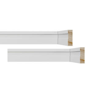 Moulure de plinthe en bois de qualité export, style traditionnel minimaliste, profil étroit, pour décoration - Product Image 1