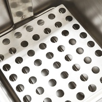 Friteuse électrique professionnelle commerciale 1 réservoir 1 panier 8L prix de gros poulet Kfc croustilles de pommes de terre