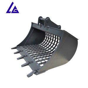 Cucharón de cribado para excavadora de múltiples anchos 600/800/1000/1200mm, cucharón cribador esquelético de larga duración con tamaño de malla personalizado - Product Image 1