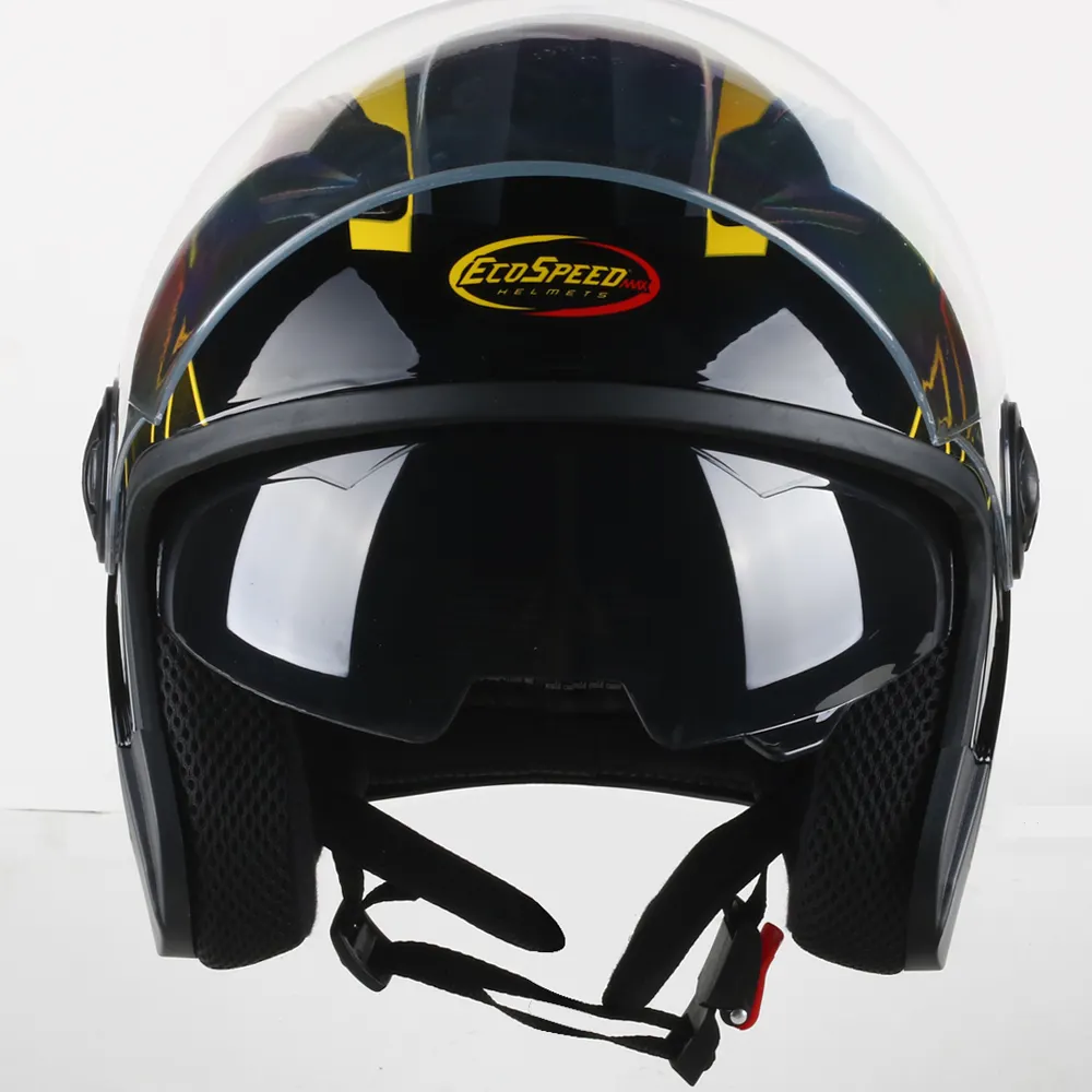 남녀 모두를 위한 뜨거운 판매 하프 페이스 오토바이 안전 헬멧