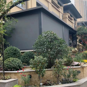 3x3 3x4 4x4 6x4 6x7m OEM <span class=keywords><strong>Garraf</strong></span> Fabrik Moderne Outdoor Bioklimatische Pergola Motorisierte Aluminium-Lamellen-Pergola - Product Image 5