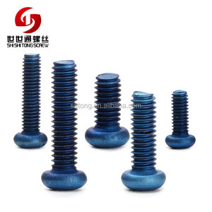 Type de série personnalisée <span class=keywords><strong>Vis</strong></span> en titane à boulon coloré anodisé Boulons en titane à tête cylindrique Phillips <span class=keywords><strong>M7</strong></span> - Product Image 6