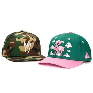 Casquette Snapback en Coton Camouflage Personnalisée à 6 Panneaux avec Logo Brodé 3D Chapeau de Haute Qualité - Product Image 1