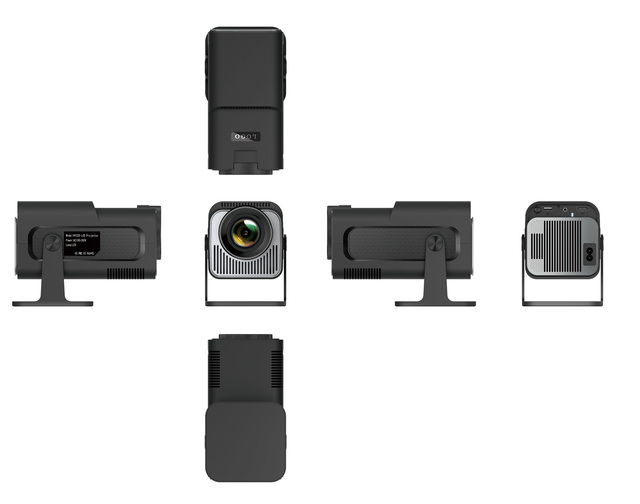 Affordable Factory Prices HY320 MINI 1+8GB 200Ansi LM Dual WiFi High Resolution Android 11 Exquisite Home Projector