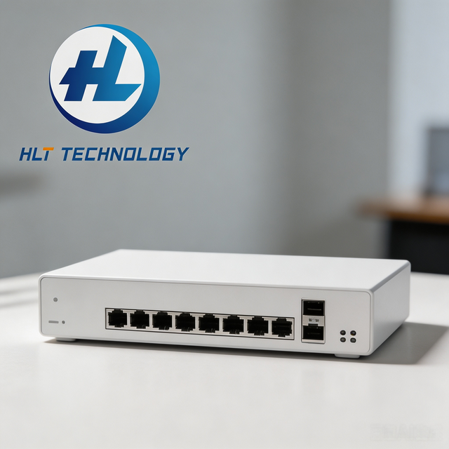 MS220-8P-HW Enterprise 8 Port Gigabit PoE Managed Switch with 2 SFP Uplinks 124W Fanless Quiet Desktop Networking Hub Bulk Price