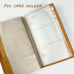 Bloc de notas de viaje diario con banda elástica 100 hojas organizador de cuaderno de cuero Pu estilo de almohadilla legal impresa - Product Image 6