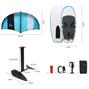 Juego de Accesorios para Tabla de Paddle Surf Inflable de PVC SB019, Ligero, de Alta Resistencia, Unisex, para Surfear en Aguas Oceánicas - Product Image 5