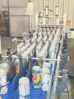 Bouteilles de boissons aromatisées aux jus de fruits et légumes de 330ml