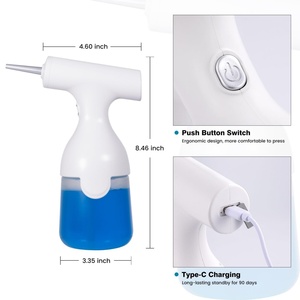 Rechargeable Smart Electric Foam Soap Dispenser 11.8oz/350ml Adjustable Nozzle Wall <b>Mount</b> Refillable Foaming Soap Bottle - Product Image 6