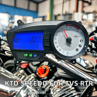 Nouvel écran LCD TVS pour compteur de vitesse, odomètre et tachymètre de moto Apache RTR 160 180