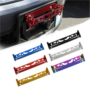 Soporte Universal Ajustable para Matrícula <span class=keywords><strong>JDM</strong></span>, Soporte de Inclinación y Reubicación, Color Negro, para Tamaño Estadounidense - Product Image 5