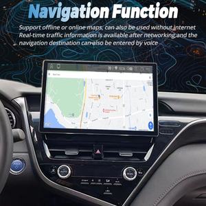 Radio para Auto Android de 13.3 Pulgadas para Toyota Camry 2021 2022, Reproductor Multimedia DVD, Navegación GPS, Unidad Principal 2 Din con Pantalla Carplay - Product Image 3