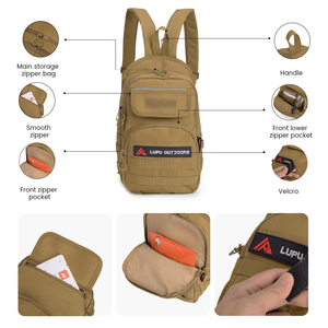 New 8L Large Capacity Outdoor Tactical <b>Backpack</b> Lightweight <b>Backpack</b> for Camping Hiking Hunting <b>Training</b> and Daily Outdoor Tasks - Product Image 3