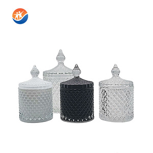 Ủng hộ đám cưới thủy tinh nhỏ Kẹo Jar bí ngô hình dạng lọ thủy tinh - Product Image 1