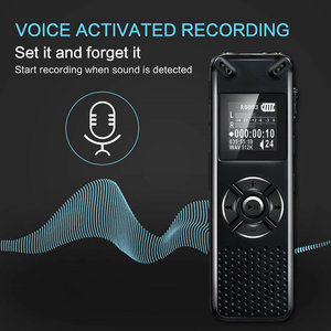 V91 Kỹ Thuật Số Ghi Âm Giọng Nói 32GB MP3 Máy Nghe Nhạc Với Giọng Nói Kích Hoạt Chế Độ Ghi Âm Bằng Giọng Nói Với Giá Rẻ Giá - Product Image 4