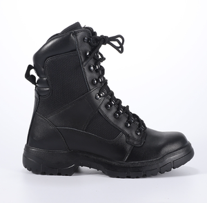 Botas de Trabajo TSC0106, de Cuero, con Puntera y Plantilla de Acero, Impermeables, Resistentes a Ácidos, Tipo Combate, Económicas - Product Image 6