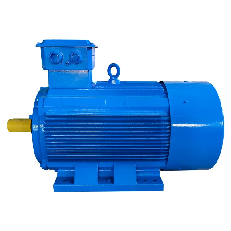 Y250M-2 55KW 75HP 380V 400V 3000RPM brushless ac 3 phase induction electric motor