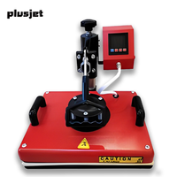 Presse à chaud combinée Plusjet, machine à imprimer des tasses, machine à sublimation de t-shirts PJ-8inly, transfert thermique 8 en 1