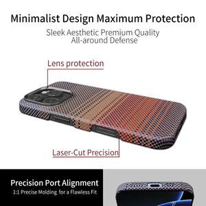 Funda Magnética Ultrafina a Prueba de Golpes para Teléfono, de Fibra de Aramida, Compatible con iPhone 15/16 Pro Max, con Fibra de Carbono de Lujo - Product Image 2
