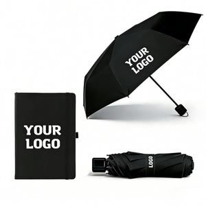 Wholesale Promo <b>Windproof</b> Sun Parasol Custom With Logo Business Gift 3 Folding Uv Automatic <b>Umbrella</b> for Rain - Product Image 1