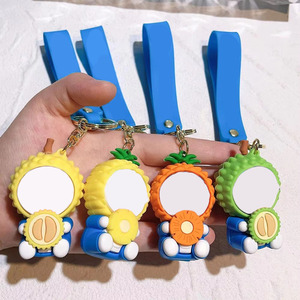 हॉट सेलिंग मिनी डॉल्स कीरिंग बैग एक्सेसोसिन्स खिलौने नरम pvc कीचेन नए कार्टून दुष्ट कीचेन - Product Image 6